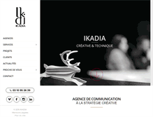 Tablet Screenshot of ikadia.fr